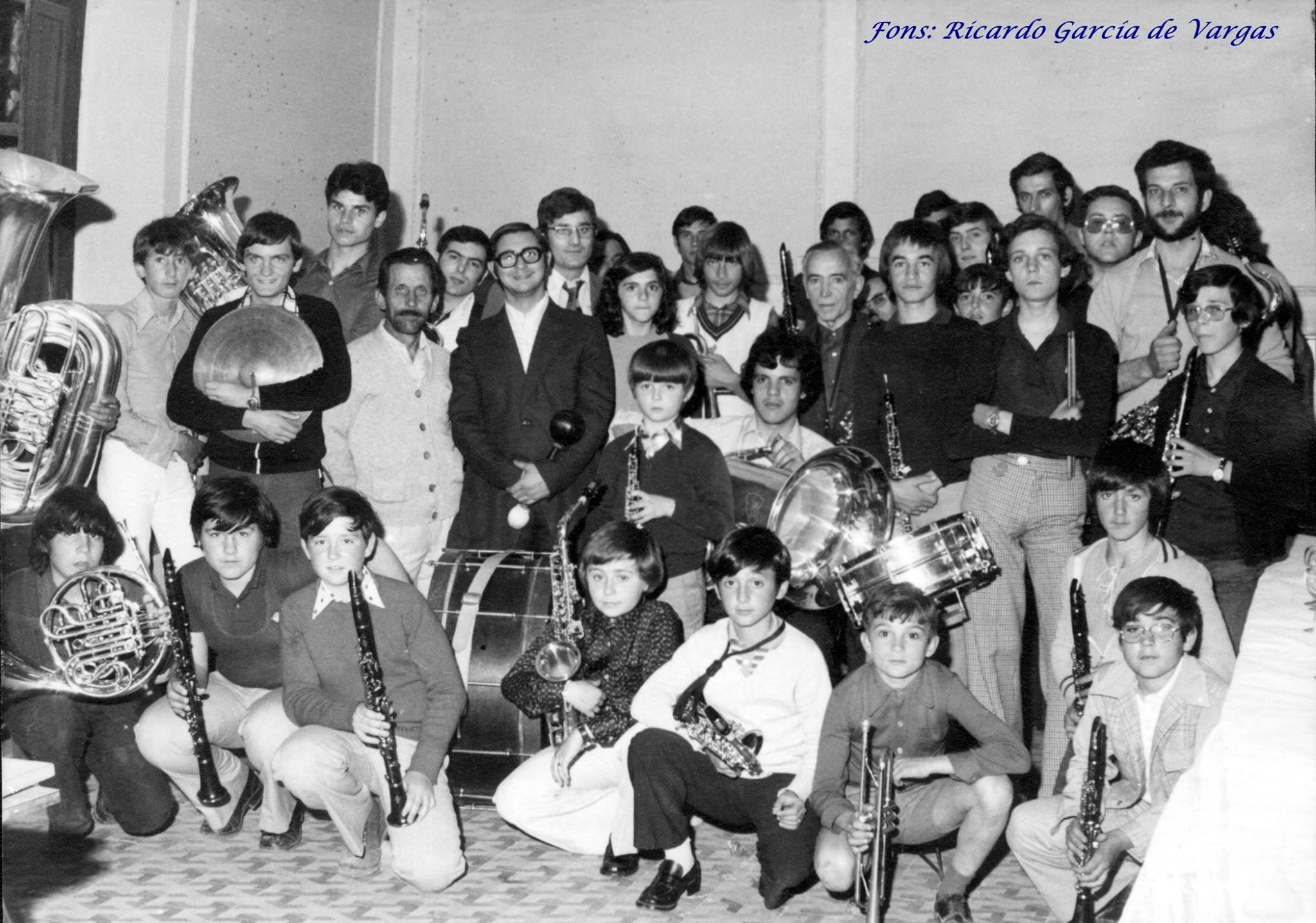 Músics veterans i joves de la banda