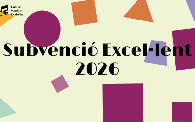 Subvenció Excel·lent 2026